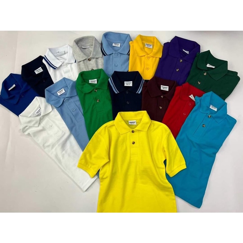 Áo polo bé trai banner xuất chuẩn sz 2Y-12Y nhiều màu satsunkid