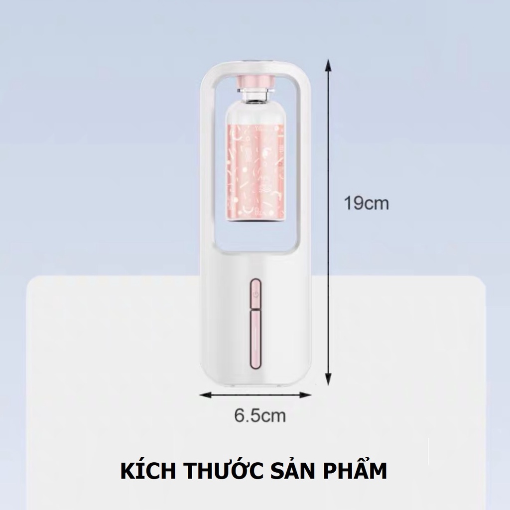 Máy xông tinh dầu tự động, sạc USB, Pin 1500mah,khuếch tán hương thơm, sạc 2 tiếng, 5 mùi hương đặc biệt