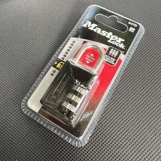Khóa vali 3 số Master Lock 647D - MSOFT