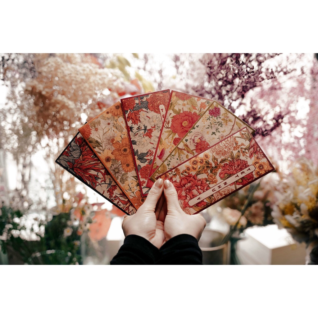 Bao Lì Xì Tết 2023 - Trọn bộ Lì Xì Hoa Lá Vintage, Lì Xì Phú Quý, Lì Xì Truyền Thống, Lì Xì Hot Trend