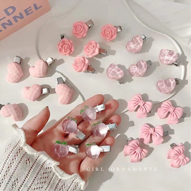 Kẹp Tóc Hình Nơ Nhỏ Xinh Xắn Thời Trang Cho Nữ