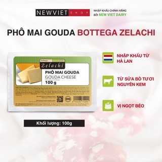 Phô mai Gouda Bottega Zelachi 100g
