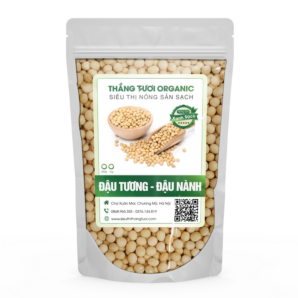 Đậu tương - Đậu nành nấu chè, làm sữa hạt thơm ngon bổ dưỡng