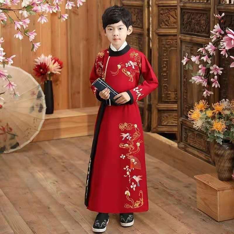 Bộ Hán Phục Phong Cách Trung Hoa Xinh Xắn Cho Bé