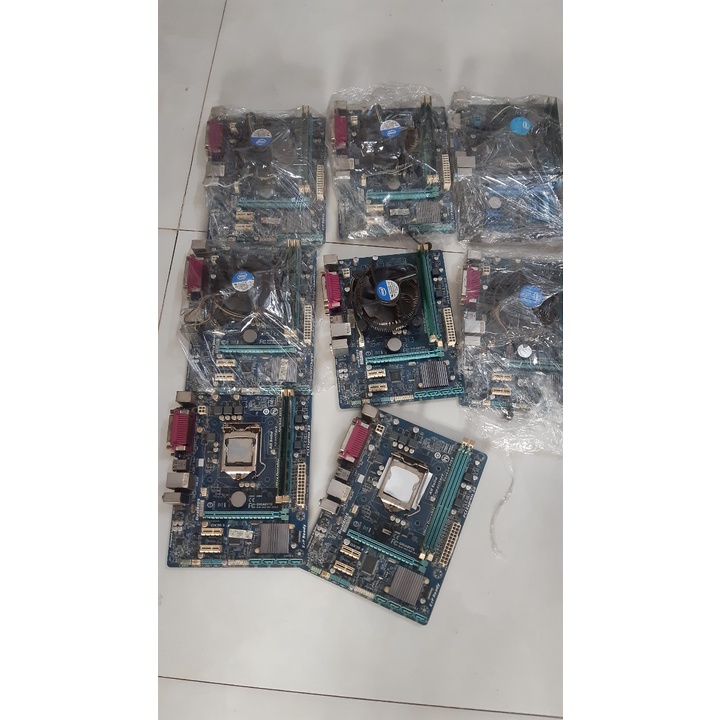 Combo main H61 Gigabyte ASUS+ G2020+ ram 4Gb ( 2 cây 2gb)