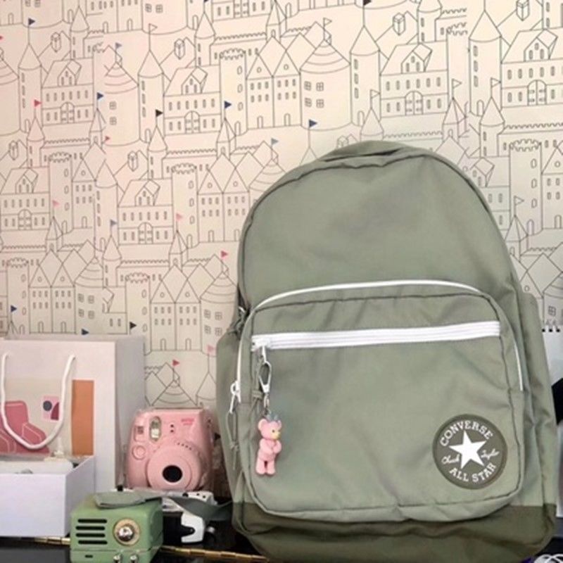 Ba Lô Vải canvas Sức Chứa Lớn Mẫu Mới Dành Cho Nữ