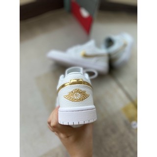 [Ảnh Thật+Fullbox+Bill] Giày Thể Thao Js Trắng Vàng Thấp