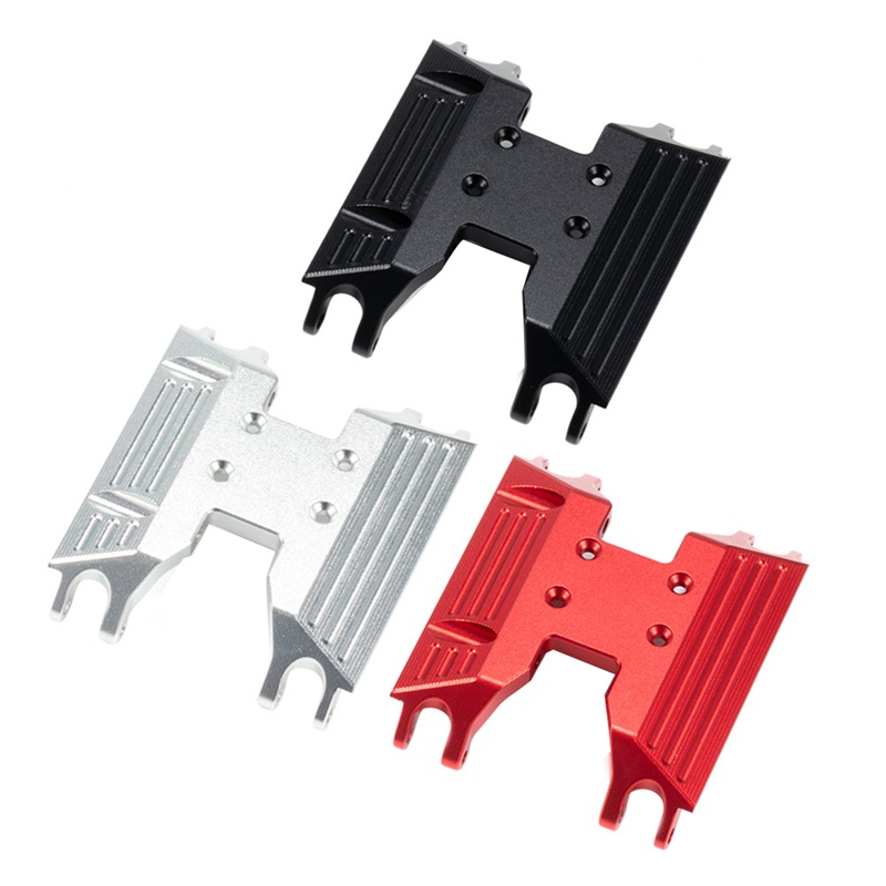 1 Bộ Khung Gầm Hộp Số CNC Chống Trượt Nâng Cấp Màu Đen Cho Xe Điều Khiển Từ Xa Axial Capra UTB18 RTR 1 / 18