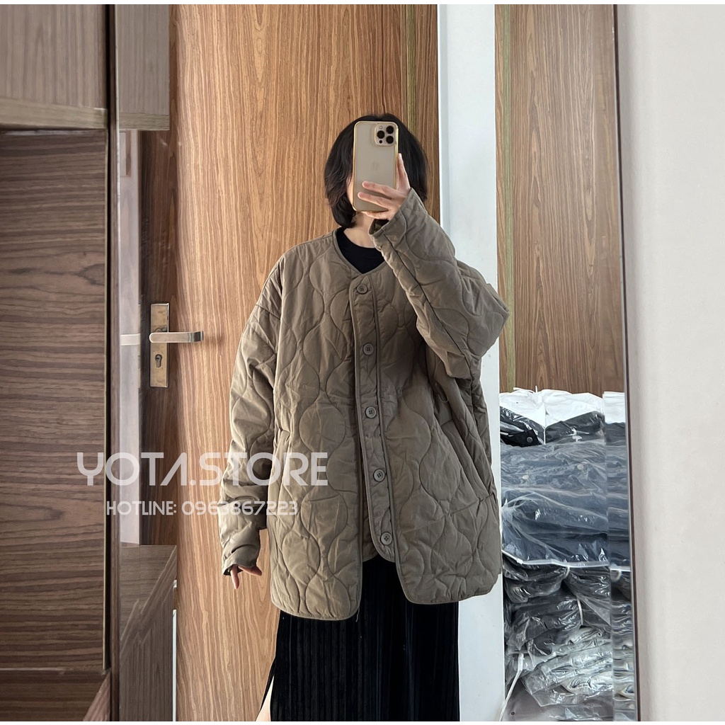 Áo khoác phao kaki - AP09