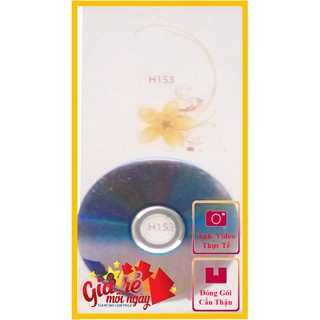 Decal dán nhãn đĩa CD - DVD (1 Tờ dán 2 đĩa)