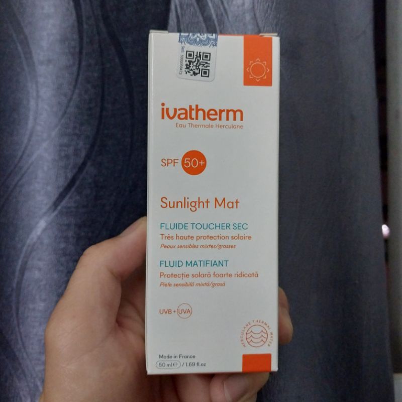 [Hàng cty] Kem Chống Nắng Ivatherm Sunlight Dry - Touch SPF 50+