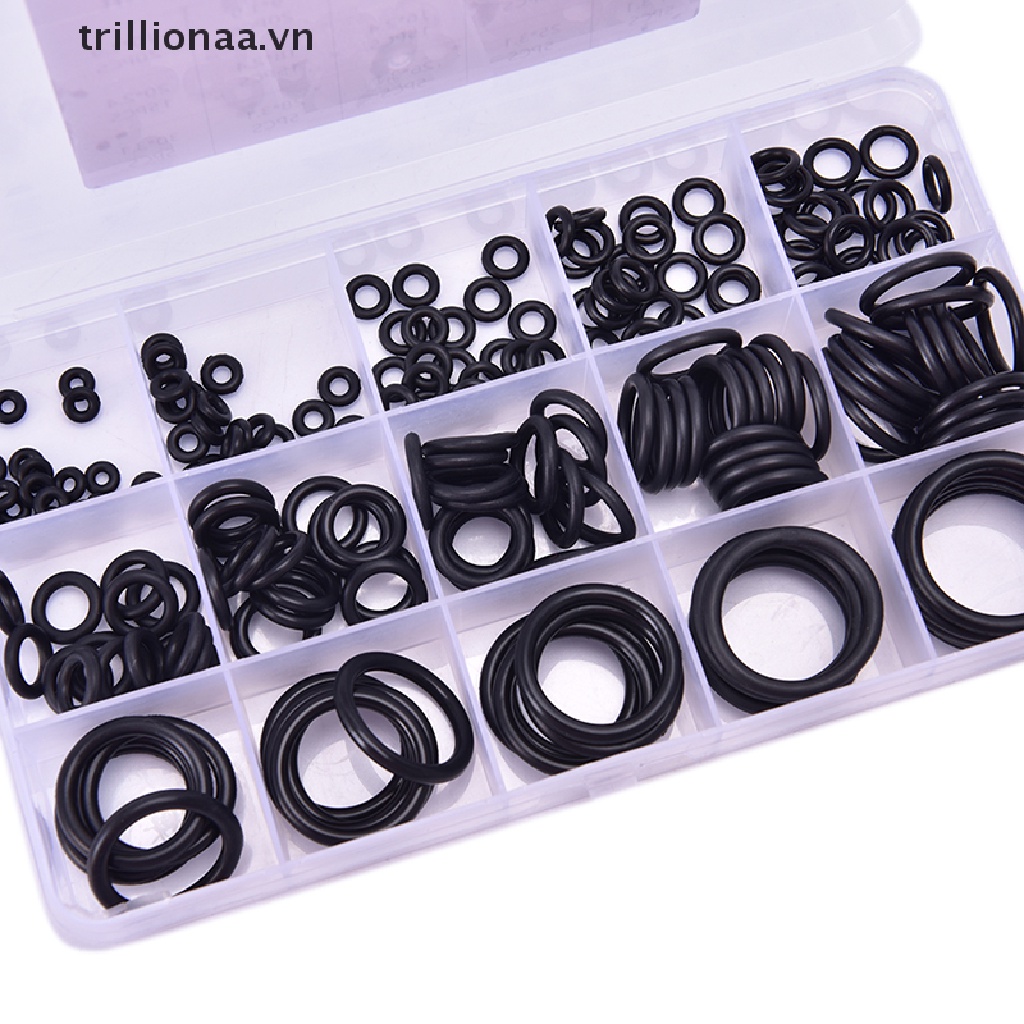 Set 200 Vòng Đệm Cao Su Hình Chữ O Chuyên Dụng