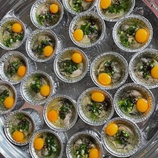 [Q11] Set 10 - 50 Chén Giấy Bạc( nướng tart trứng, bánh, hàu ,ốc)