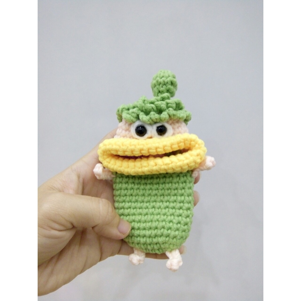 Túi đựng chìa khoá, Khóa smartkey ôtô, xe máy Môi Trề bằng len handmade