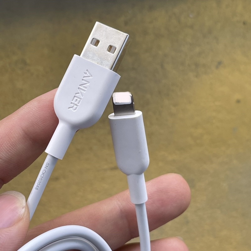 Cáp Anker USB A to Ligh A8432 Chip Bạc C89