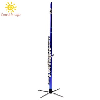 【SUNAGE】Clarinet Stand Flute Stand Foldable Iron+Plastic Base Bracket Clarinet Rest【HOT Fashion】