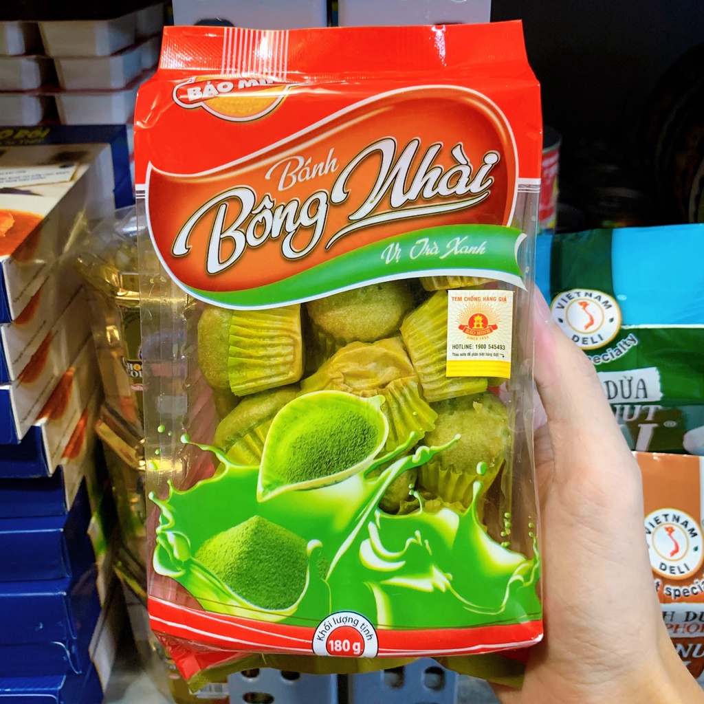 Bánh Bông Nhài Bảo Minh Gói 180g