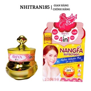 Kem chống nắng dưỡng da NangFa xuất xứ thái lan hũ 5gam