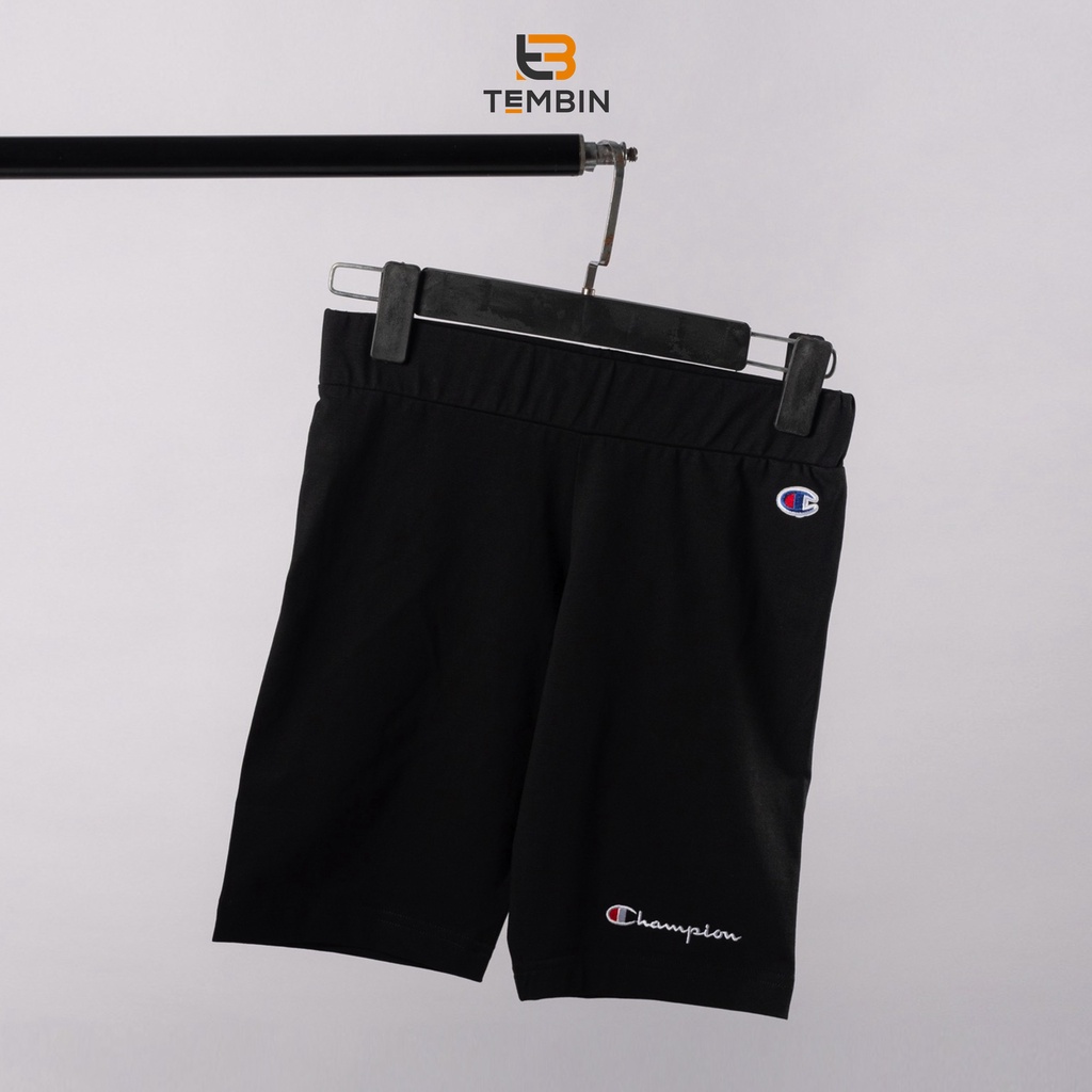 Quần legging nữ dáng lửng MLB - Champion - TEMBIN chất vải co giãn, tôn dáng phù hợp mọi loại hình vận động