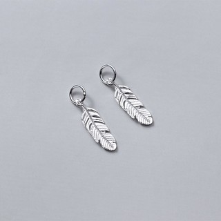 [S925] Charm bạc lông vũ - MH229 MOCHUONGJEWELRY