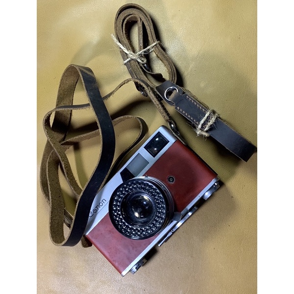 [ DÂY ĐEO MÁY ẢNH DA THẬT ]