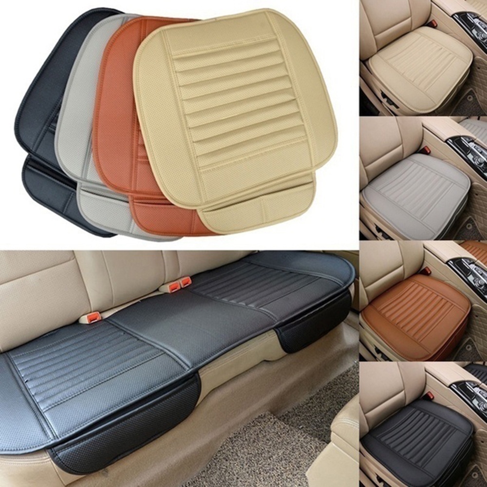 Vỏ Bọc Đệm Ghế Trước / Sau Xe Hơi Giả Da Thoáng Khí Thông Dụng