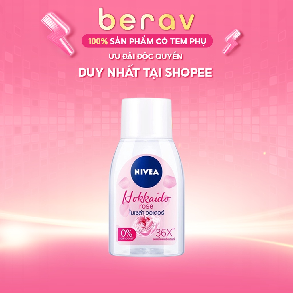 Nước tẩy trang chiết xuất hoa hồng Hokkaido 70ML