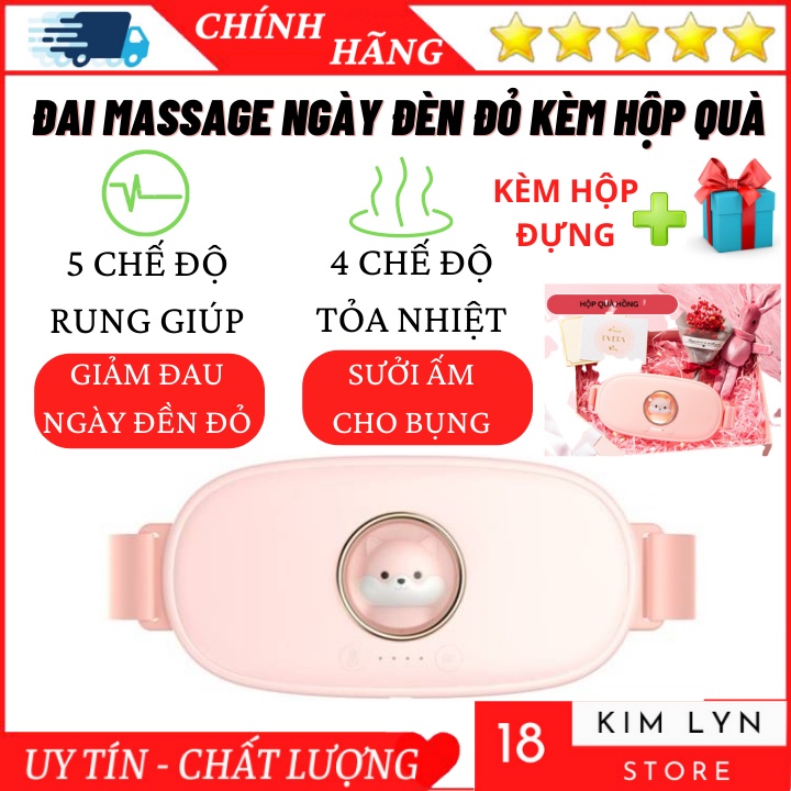 Máy massage làm ấm bụng ngày đèn đỏ M28