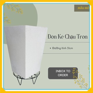 Đế tròn to kê chậu trồng cây,