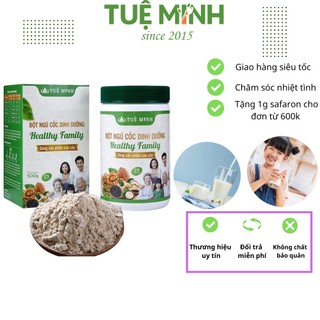 Bột Ngũ Cốc dinh dưỡng 25 loại hạt Tuệ Minh hộp 500gram.