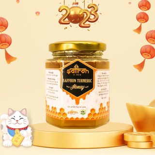 Saffron Cordyceps Honey - Mật Ong Saffron Đông Trùng Hạ Thảo thương hiệu Saffron Việt Nam lọ 180ml