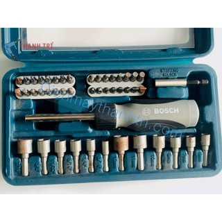 SALE Bộ vặn vít đa năng của BOSCH 46 MÓN 2607017399