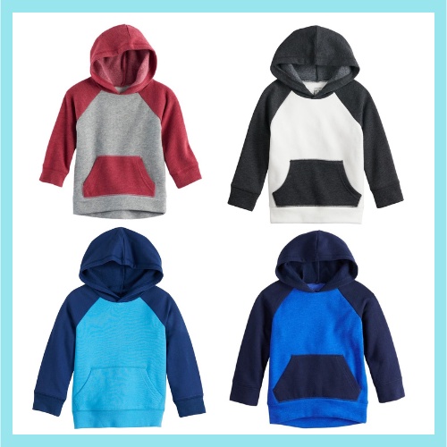 Hoodies bé trai và gái- Full zip Hoodie Jumping Bean cho bé 18-20kg