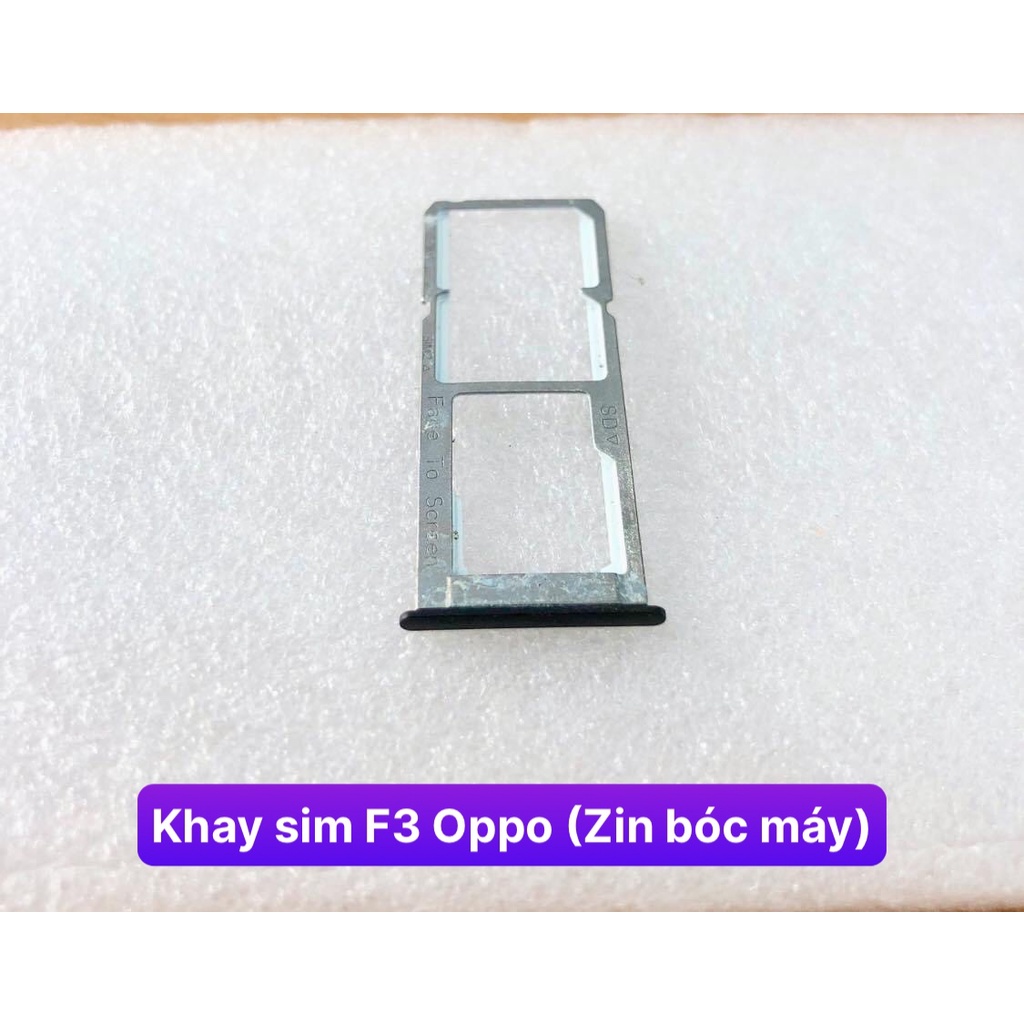Khay sim F3 Oppo