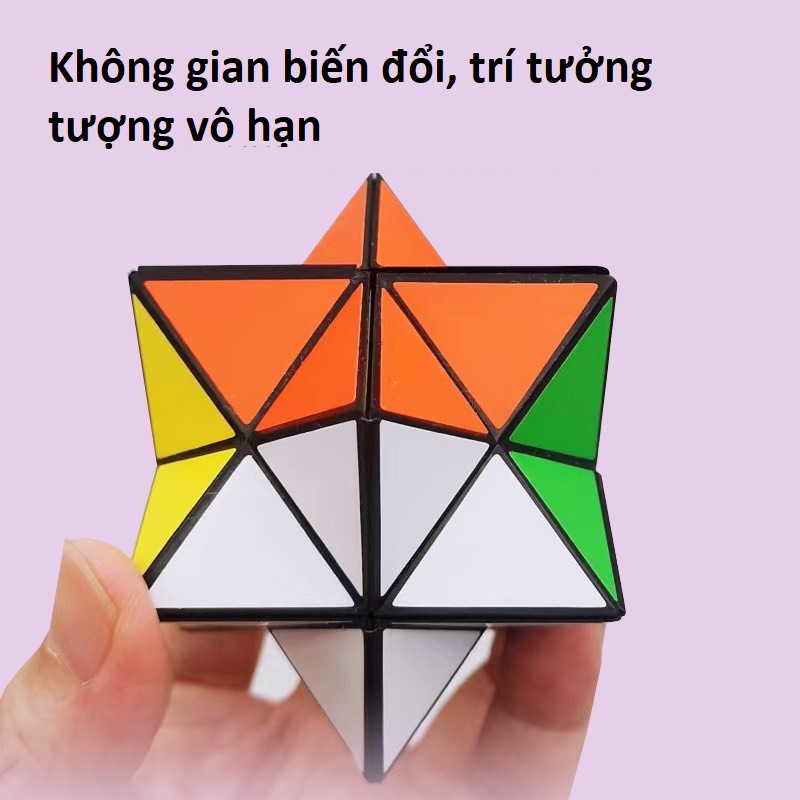 Đồ Chơi Khối Rubik 3D, Rubik Magic Thay Đổi Hình Dạng Độc Đáo Cho Trẻ Em