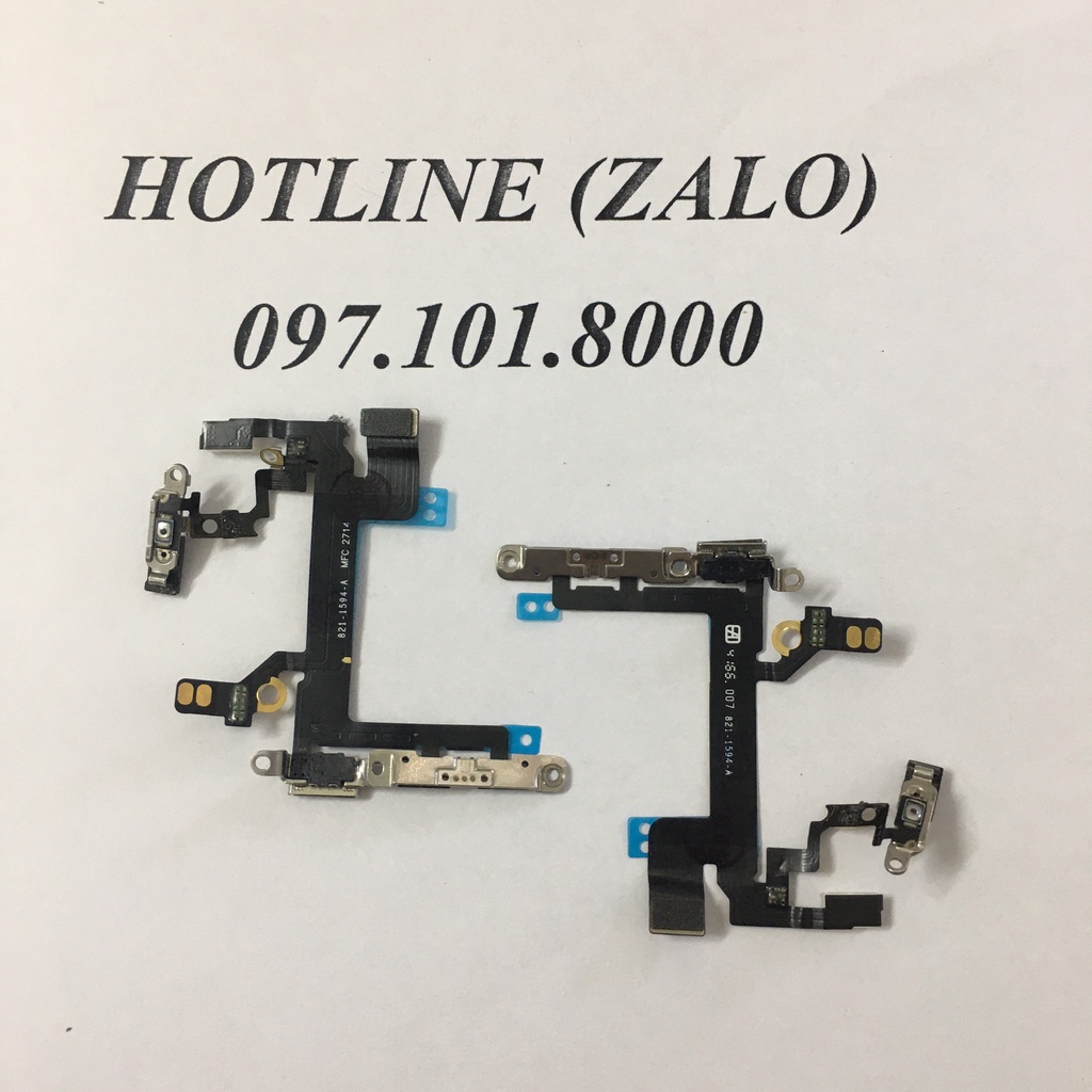 Cáp nguồn On/Off , âm lương  Ip 5S