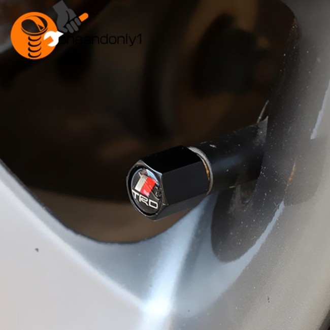 Set 4 Nắp Van Bánh Xe Hơi TRD