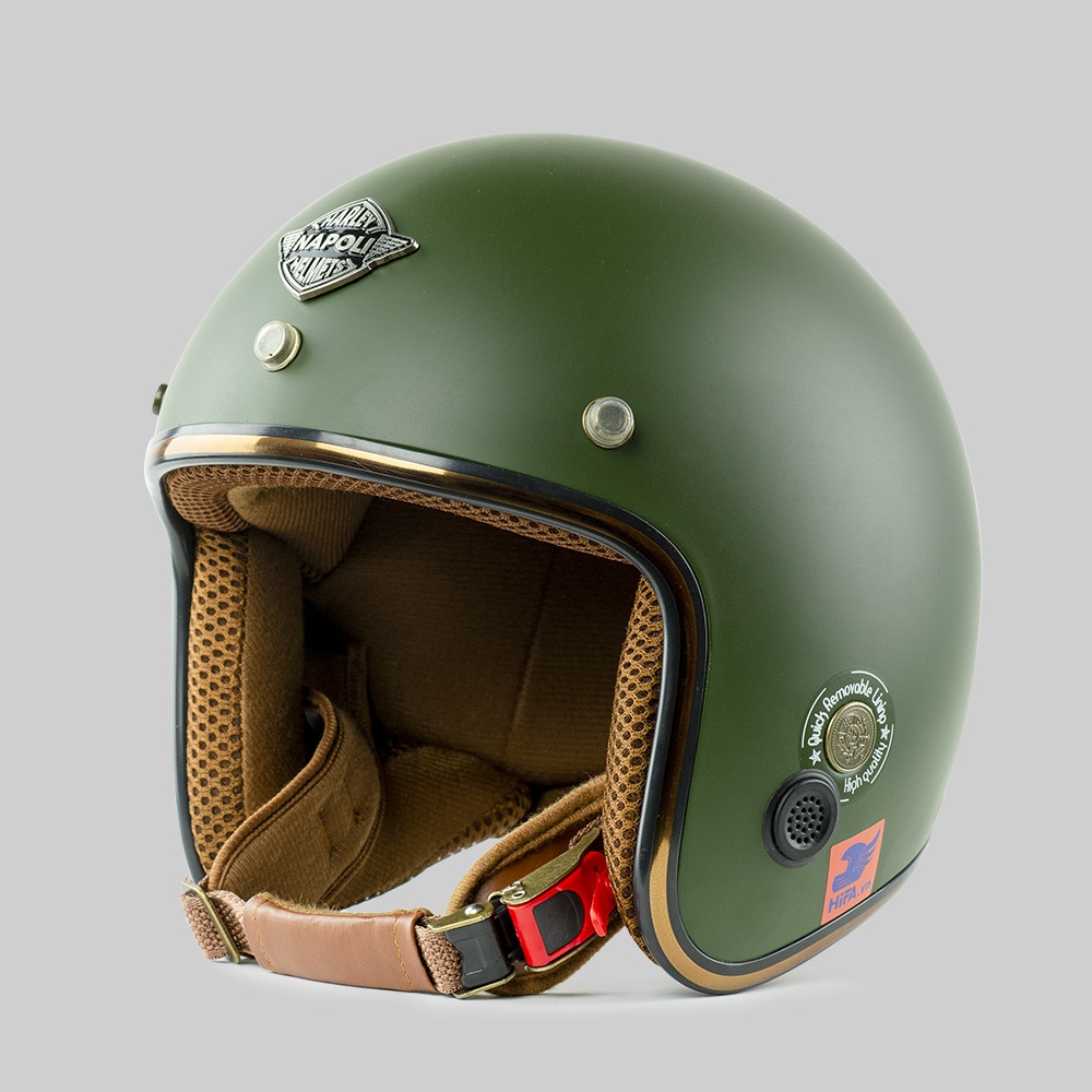 Mũ Bảo Hiểm 3/4 Napoli Line - HIFA.vn