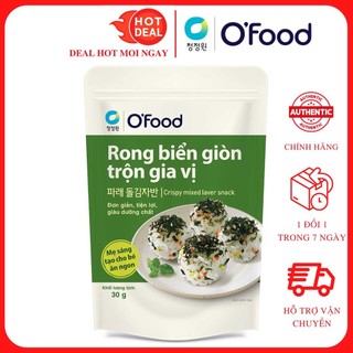Rong Biển Rắc Cơm O’Food Trộn Gia Vị Gói 30G