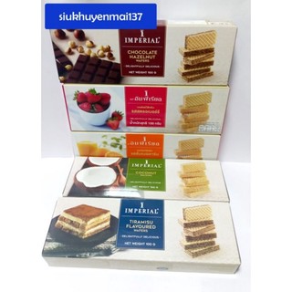 Hộp Bánh Xốp Nhân Kem Sôcôla Imperial 5 vị