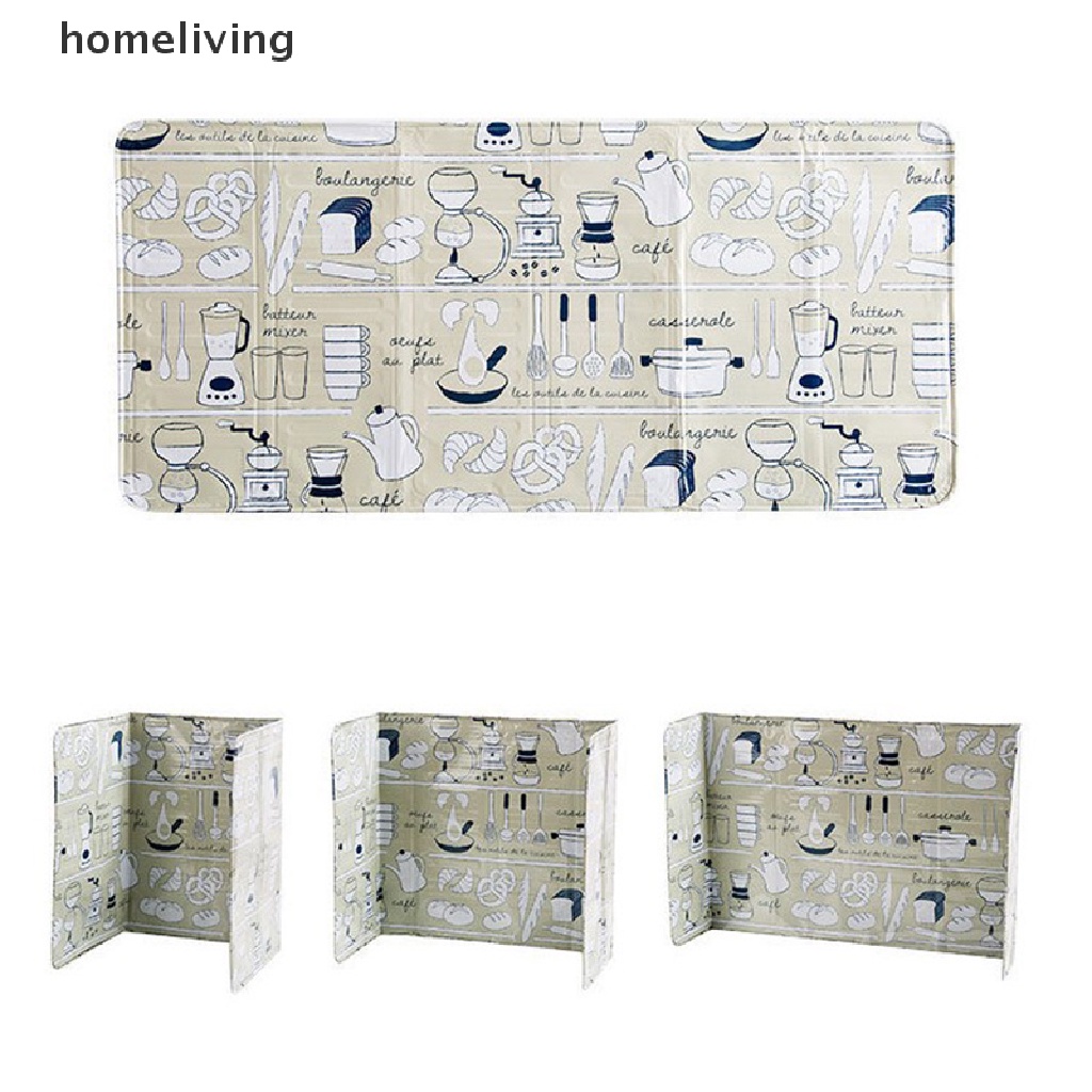 Tấm Chắn Chống Bắn Dầu Bằng Lá Nhôm Tiện Dụng Cho Nhà Bếp