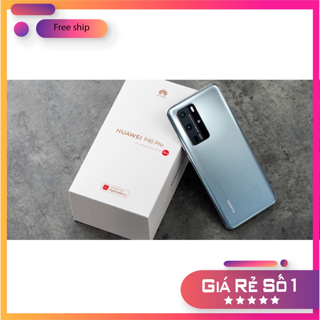 Điện thoại Huawei P40 Pro (8/256) Hàng fullbox Bảo Hành chính hãng 12 tháng - vuhamobile8271