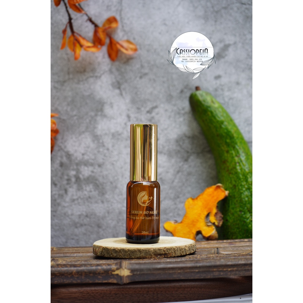 Serum tinh chất bơ nghệ handmade cấp ẩm da, dưỡng da căng bóng, láng mịn, đều màu, da trắng hồng, mịn màng