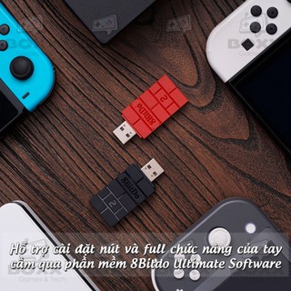 USB Wireless Adapter 8Bitdo - Dùng cho Nintendo Switch, Windows, Mac