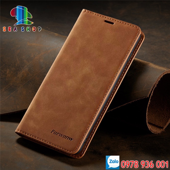 Bao da iPhone 13, 13 Pro Max Cao cấp - Thiết kế dạng ví sang trọng -Phong cách Da lộn - Có ngăn cài thẻ - tiên mặt