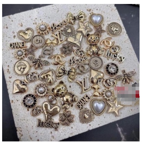 Charm trang trí nail mã mới