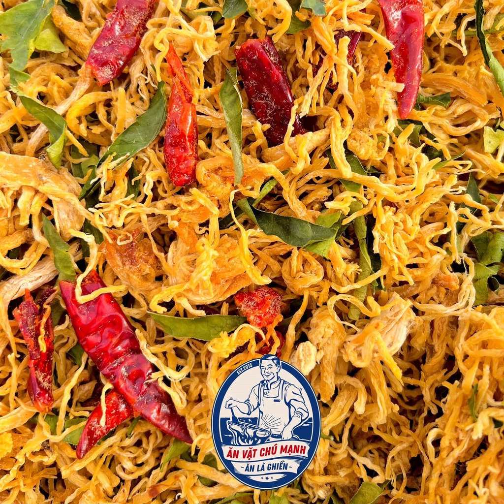 Cơm Cháy Mắm Khô Gà