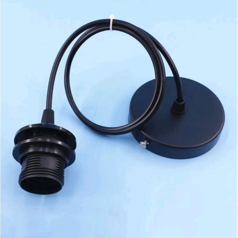 Bộ Đui Treo Thả 1m Đèn Mây Tre, Đèn Gỗ, Nhựa.