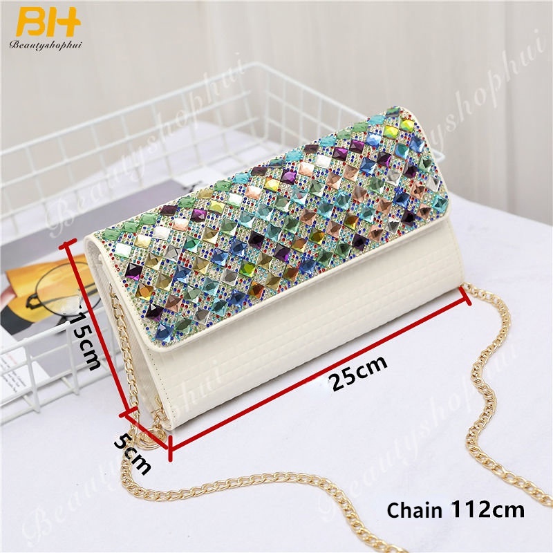 Ví Cầm Tay Nhỏ Xinh Đính Đá Thời Trang 2022 Cho Nữ