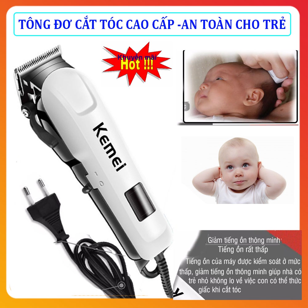 Tông Đơ Cắt Tóc Chuyên Nghiệp Kemei